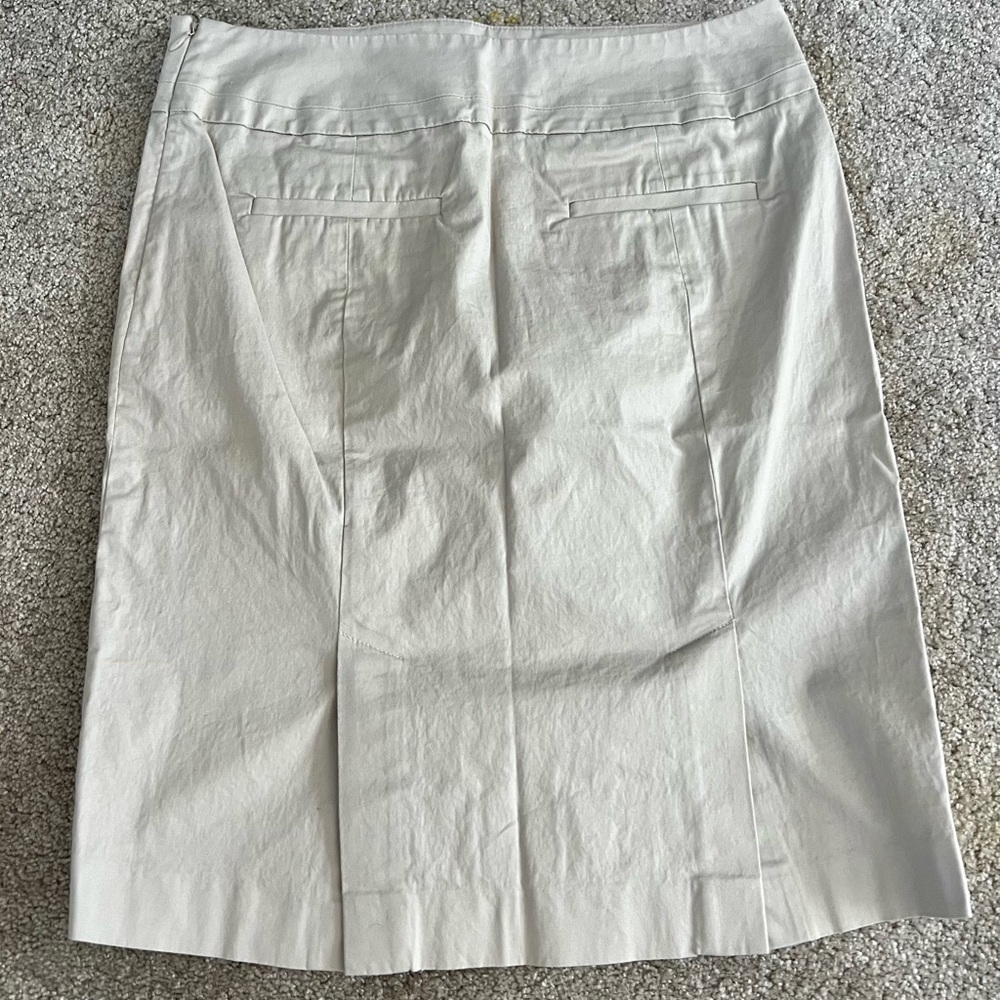 Light Tan Pencil Skirt